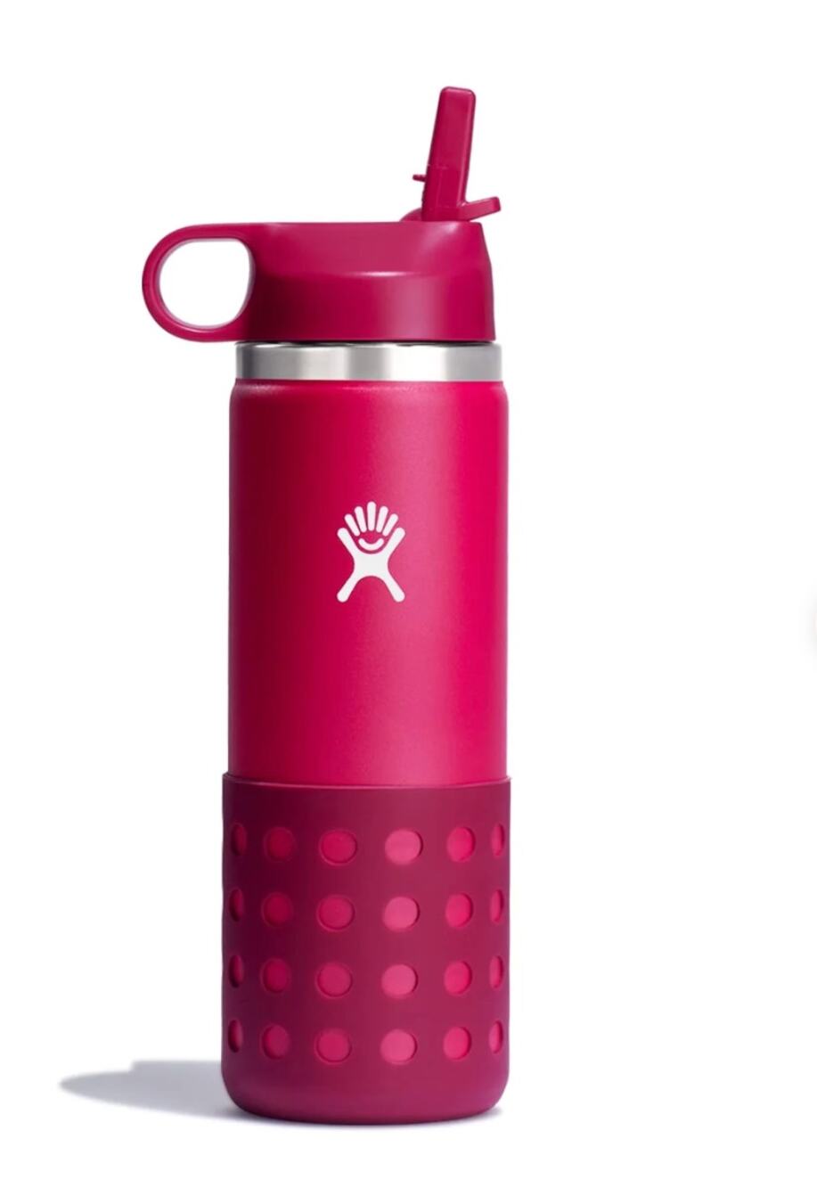 HYDRO FLASK KIDS | 20 oz. WIDE MOUTH WATER BOTTLE | PEONY